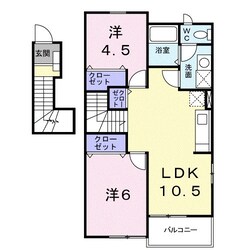 メゾンヌーボーの物件間取画像